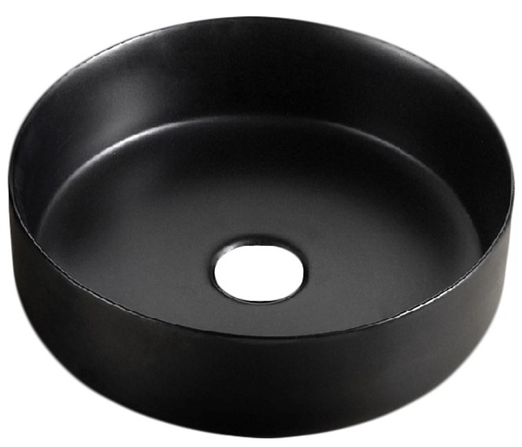 Round Black Counter Top 350mm LTI-22-401MB